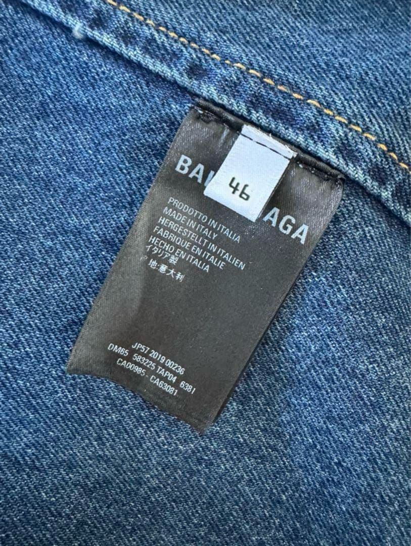 バレンシアガ 19AW デストロイド デニムコート - メルカリ