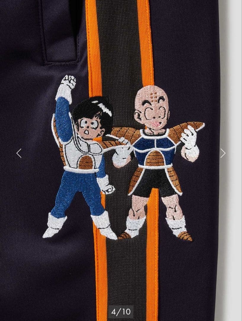 グラニフ ギニュー特戦隊 ドラゴンボール セットアップ ジャージ 刺繍