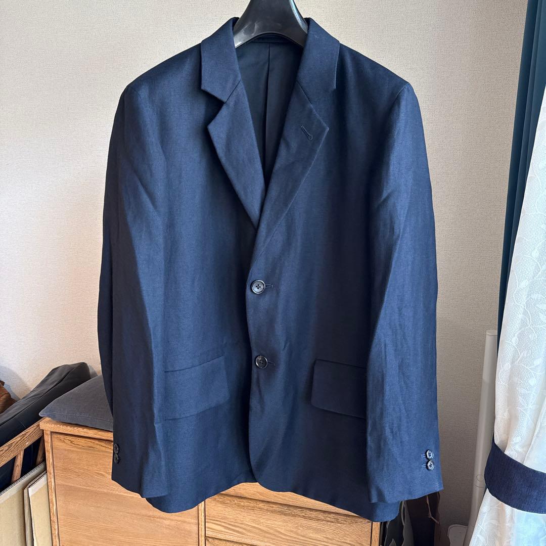 MARGARET HOWELL FOX BROTHERS ウールリネンジャケット - メルカリ