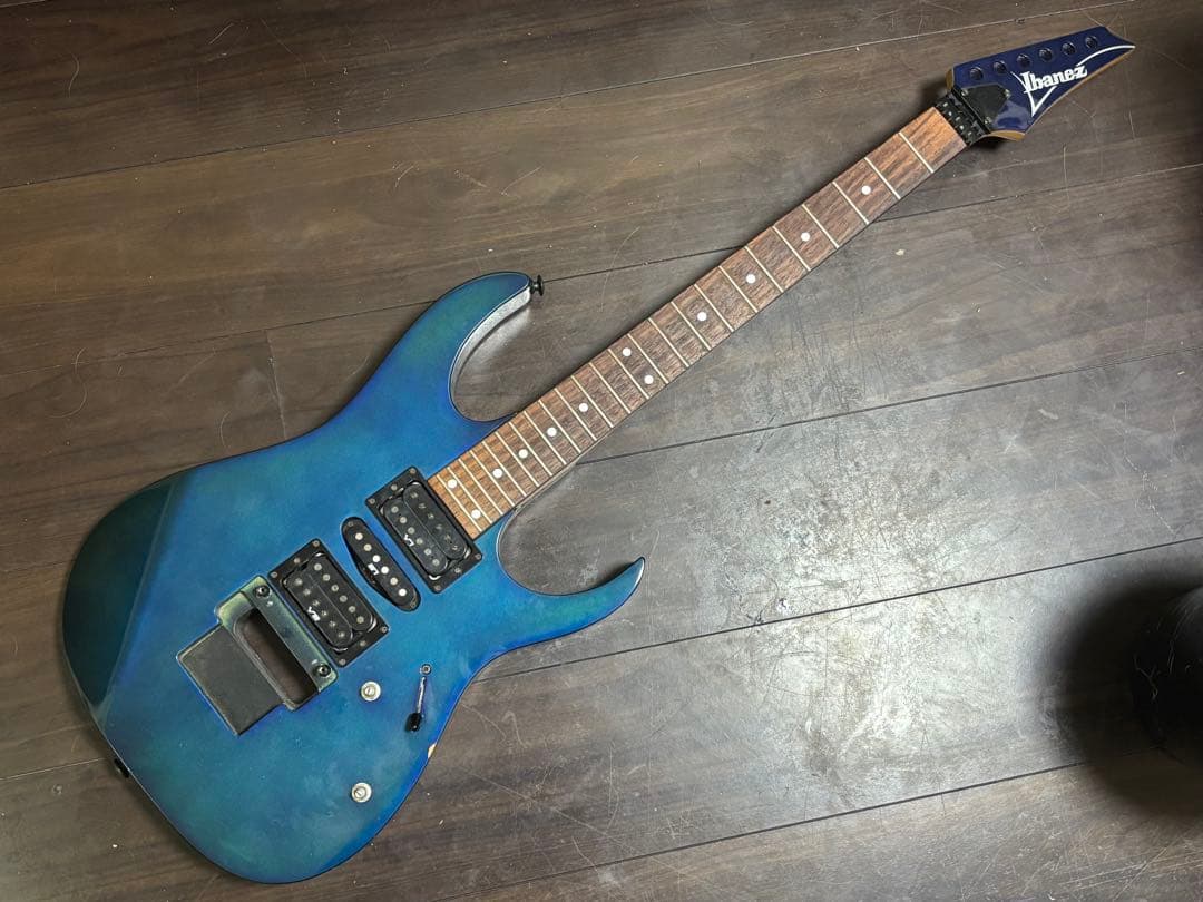 Ibanez rg570 1987年製　抜け殻 Restoring a Junk Guitar] I bought a 2500 yen Ibanez RG [Super