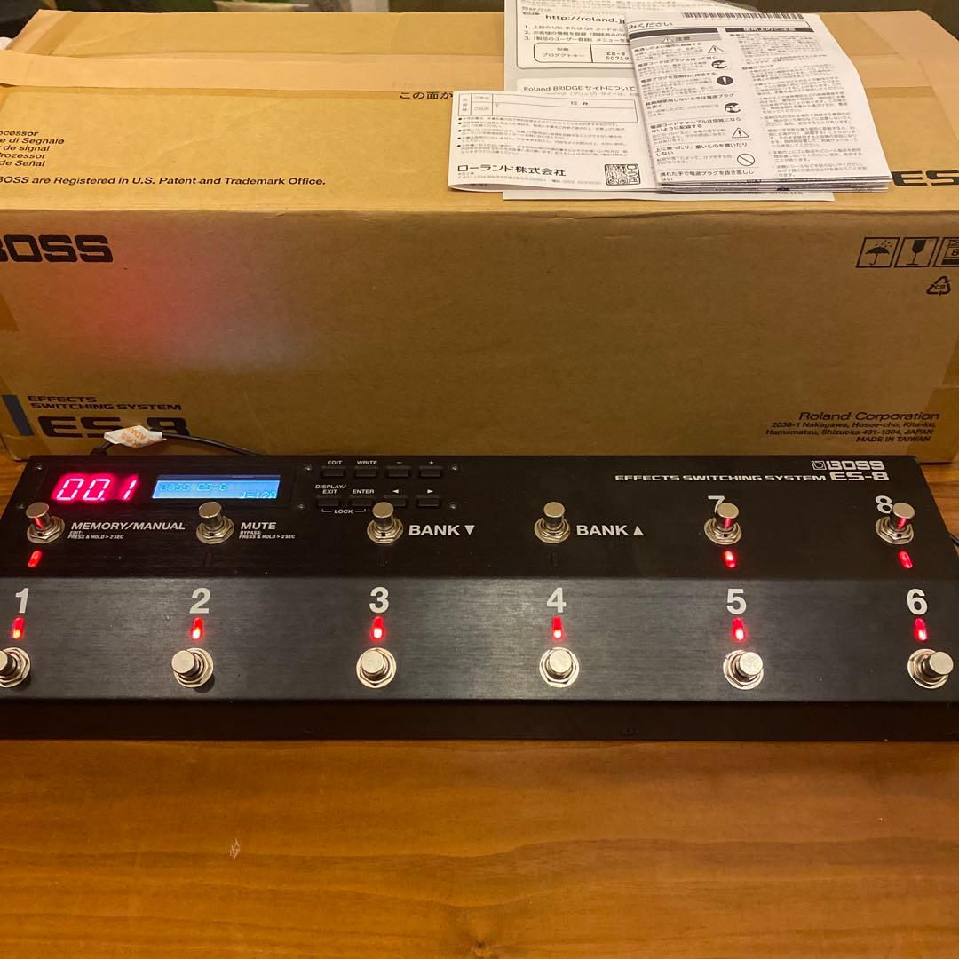 【年始特価3日まで‼️】BOSS ES-8 スイッチャー BOSS『ES-8』スイッチャー – Haluna Guitar Studio
