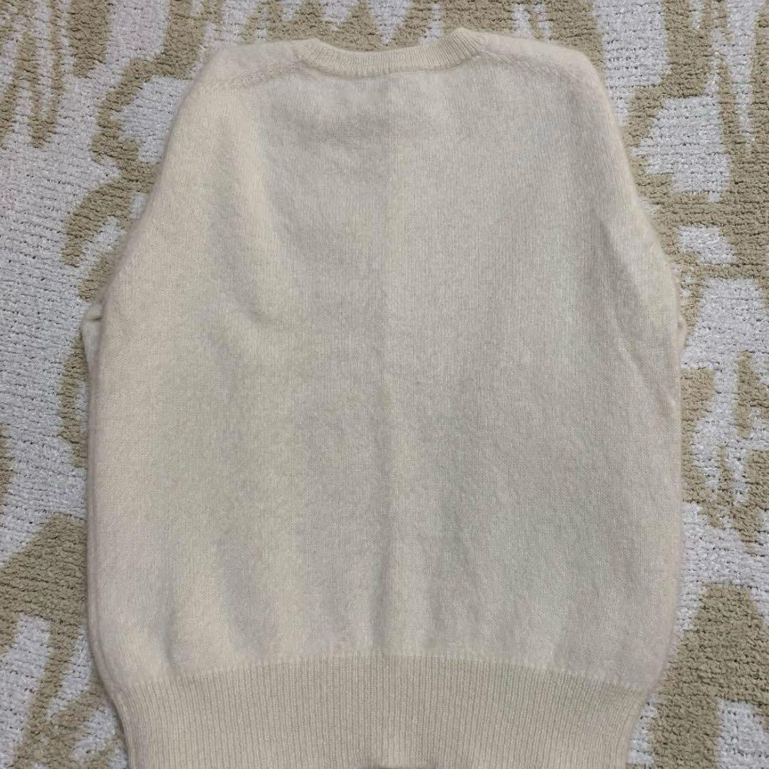 メゾンキツネ アンゴラニット ホワイト レディース - メルカリ