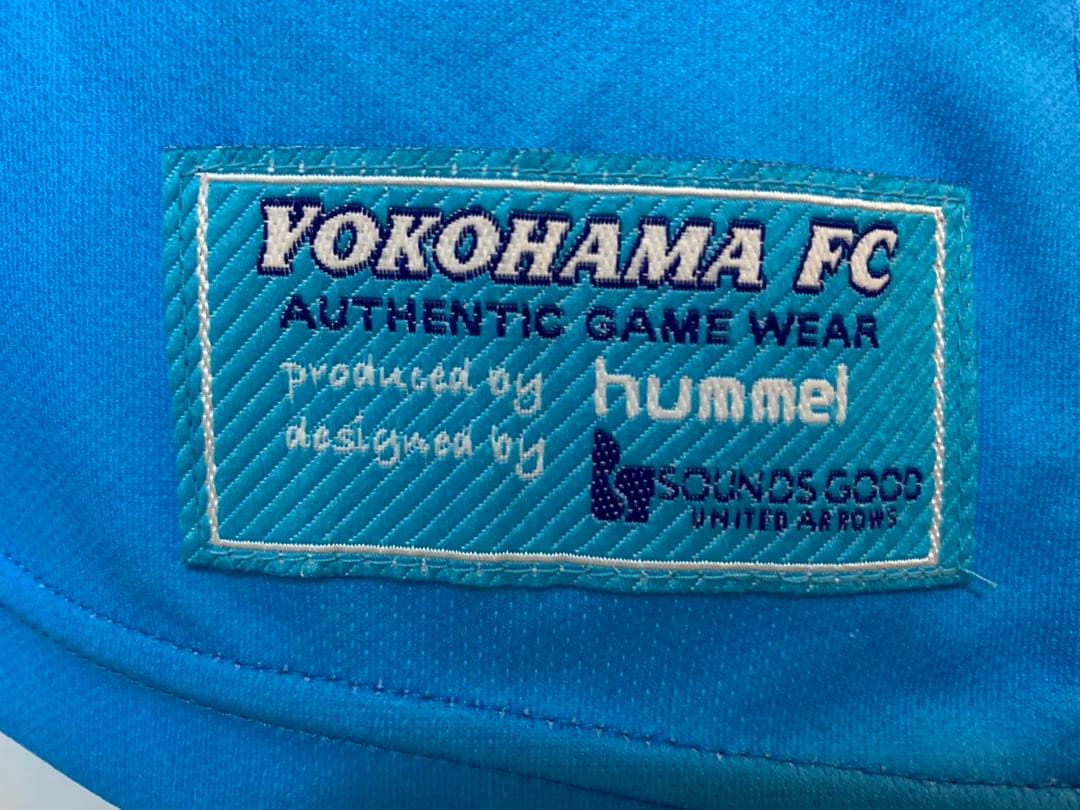 横浜FC hummel 2008 オーセンティックユニフォーム日本製 新品未使用