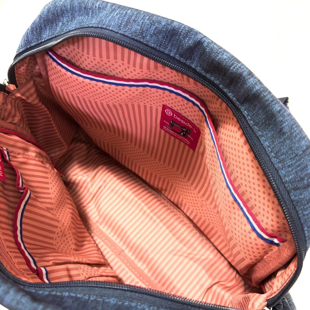 美品 beside-u ビサイユ リュック トートバッグ 定価2.5万 2way - メルカリ