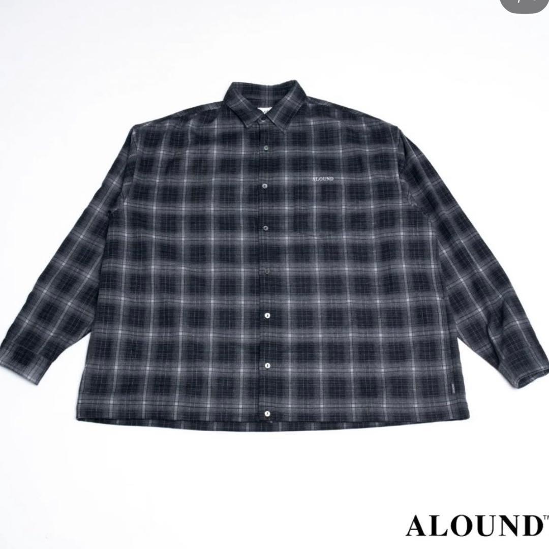 ALOUND OVERSIZED CHECK SHIRTS 新品　Mサイズ 新品】ALOUND OVERSIZED CHECK SHIRTS Mサイズ - メルカリ