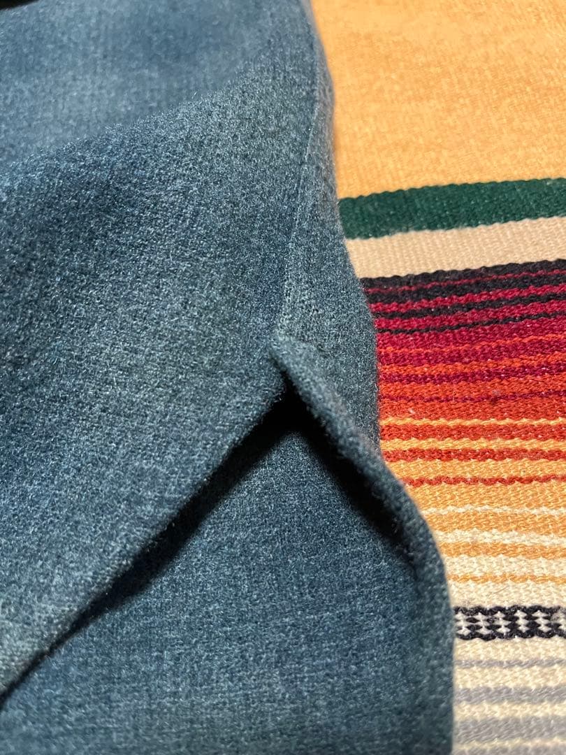 40s USA製 PENDLETON ボードシャツ \"オンブレ\" グリーン系