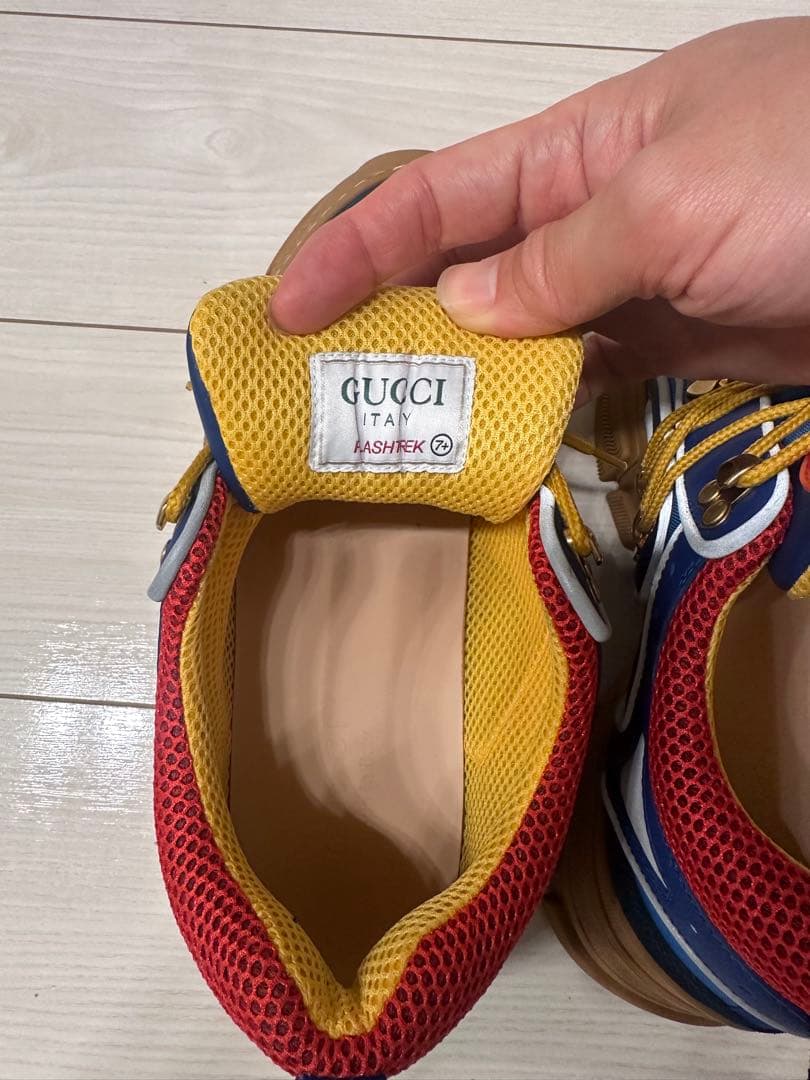 gucci flashtrek グッチ　フラッシュトレック　美品　26.5cm