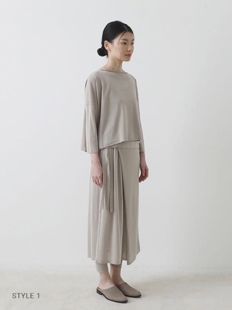 evameva エヴァムエヴァ コットンラップスカート - メルカリ