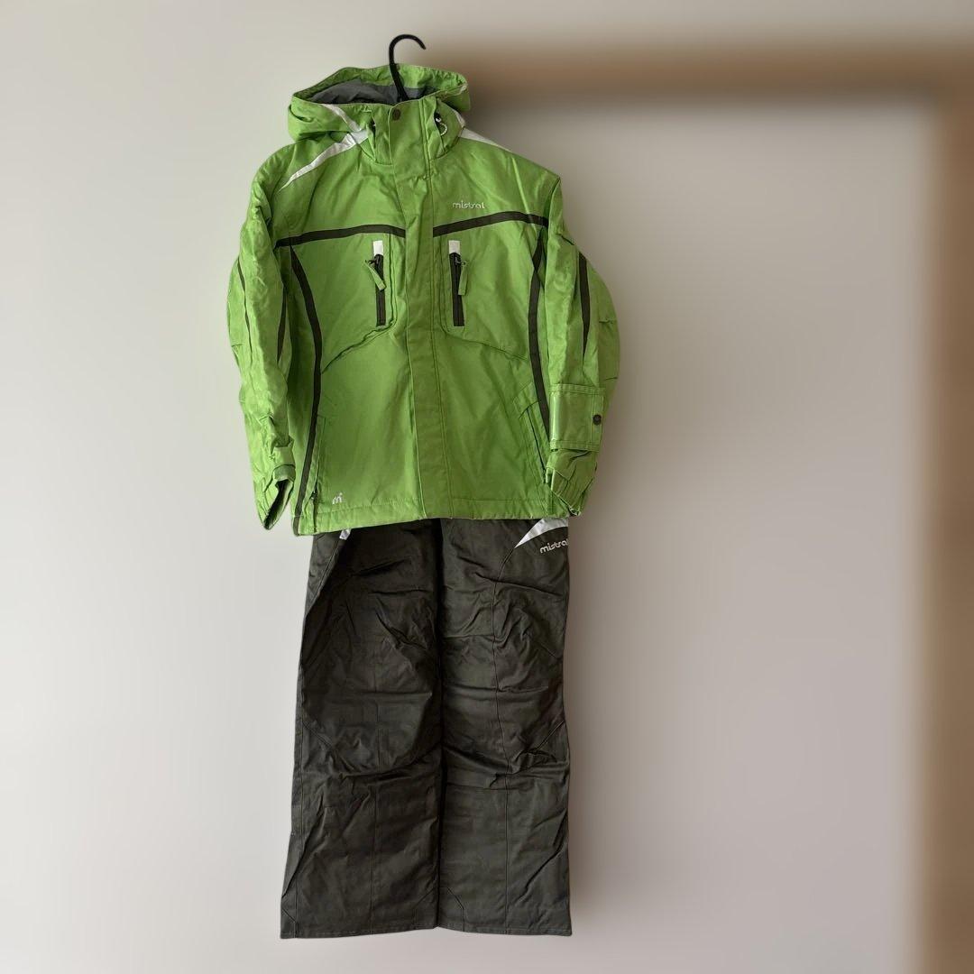 スノボスキーウェア150ミストラルグリーン - メルカリ