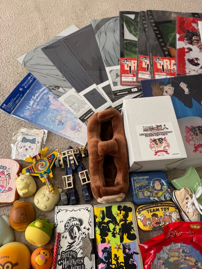 100サイズ　100点以上　雑貨　キャラクターグッズ　まとめ売り