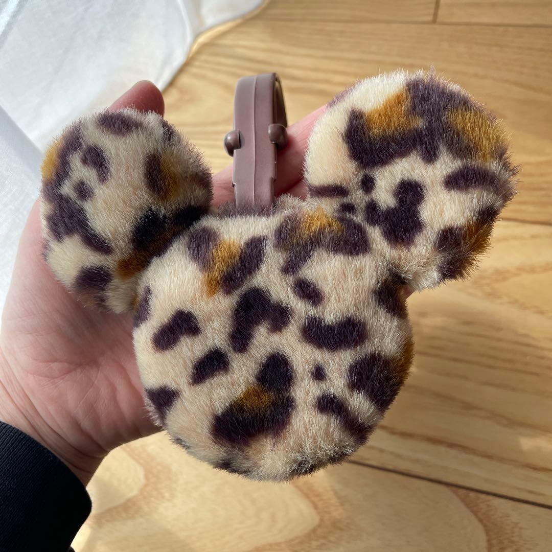 耳当て ヒョウ柄 ディズニー ミッキー イヤーマフ レオパード - メルカリ