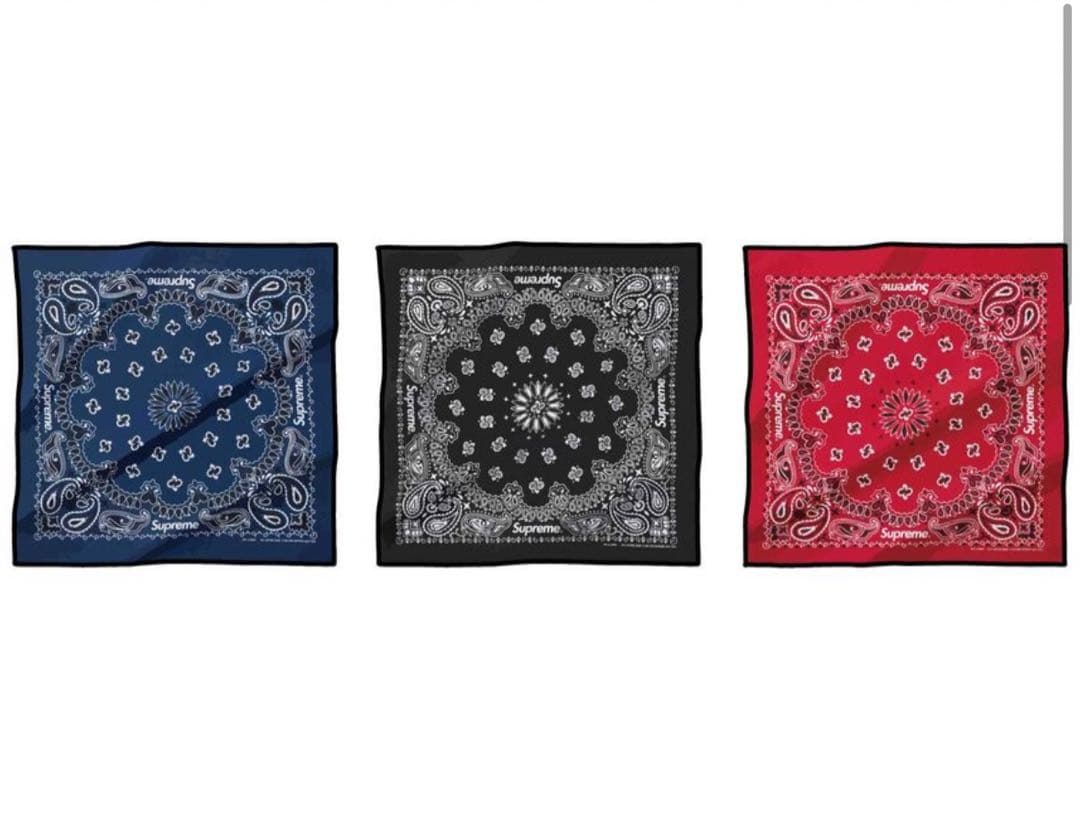 シュプリーム ハバハンク バンダナ 3パック \"マルチ\"