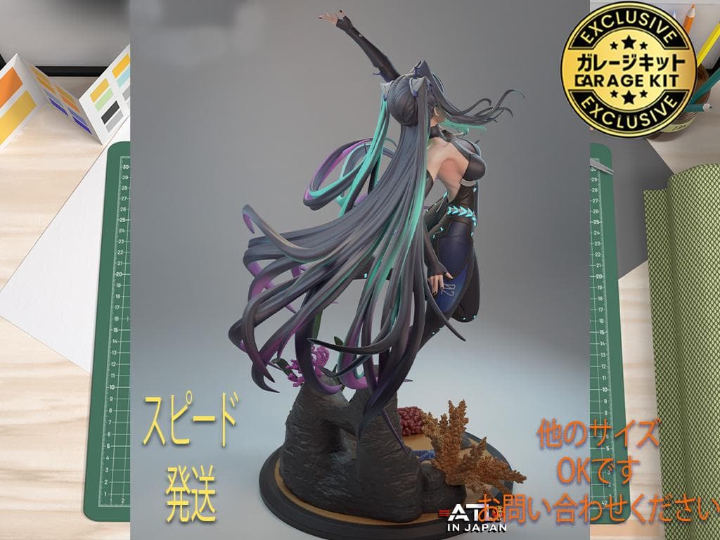 ガレージキット 勝利の女神 ニケ リトルマーメイド －未塗装未組立