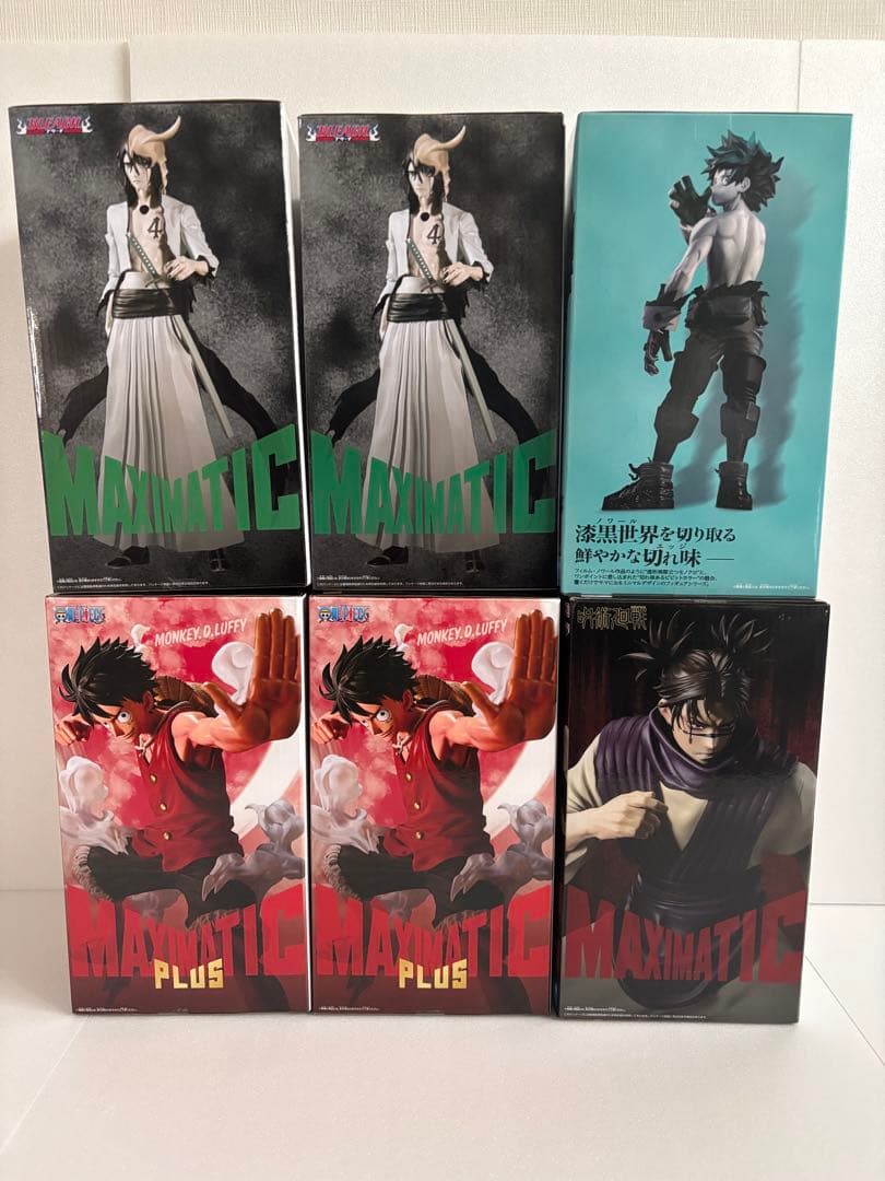 MAXIMATIC他　プライズフィギュア　６点セット 新品未開封