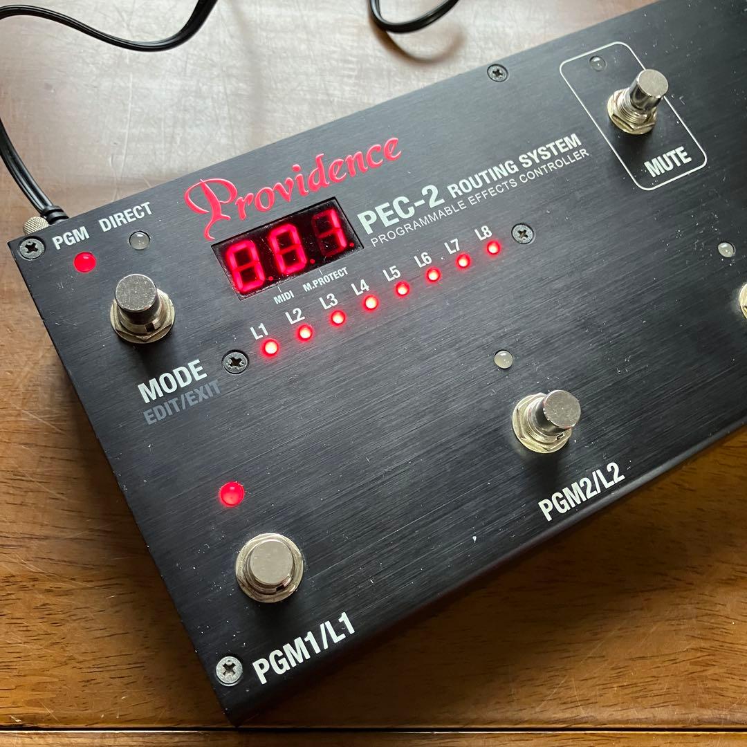 PROVIDENCE PEC-2 ループスイッチャー 純正アダプター付き - メルカリ