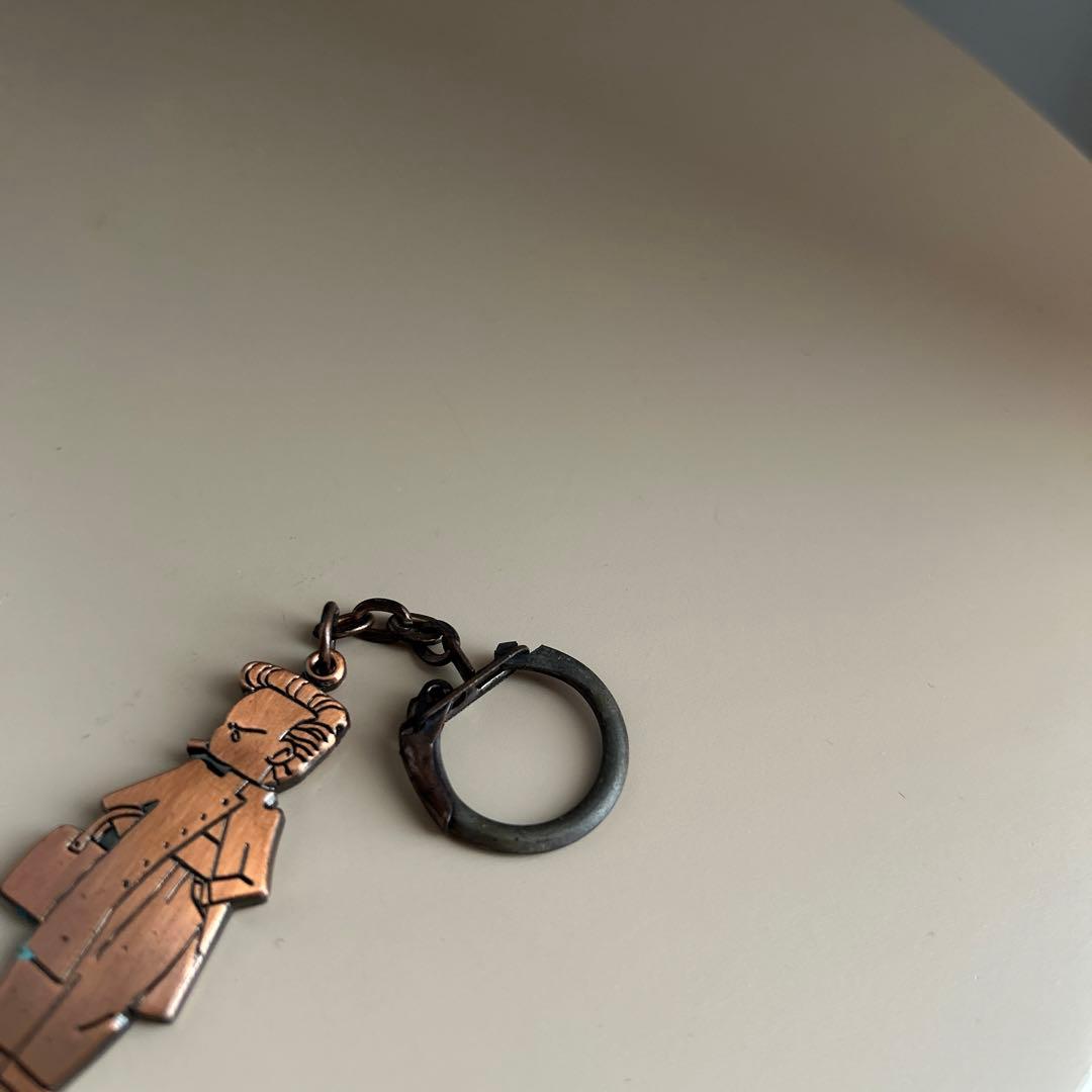 つっぱり君 ツッパリ君 キーホルダー 昭和 レトロ ビンテージ レア