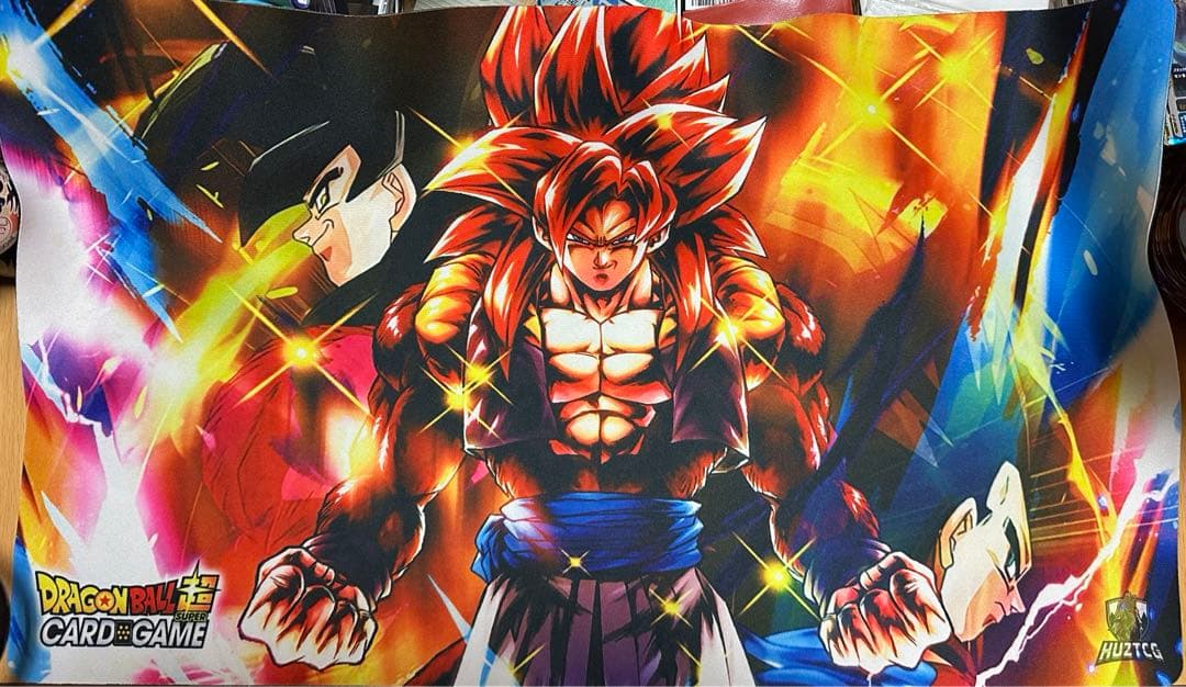 ドラゴンボール スーパーサイヤ人4 ゴジータ プレイマット - メルカリ