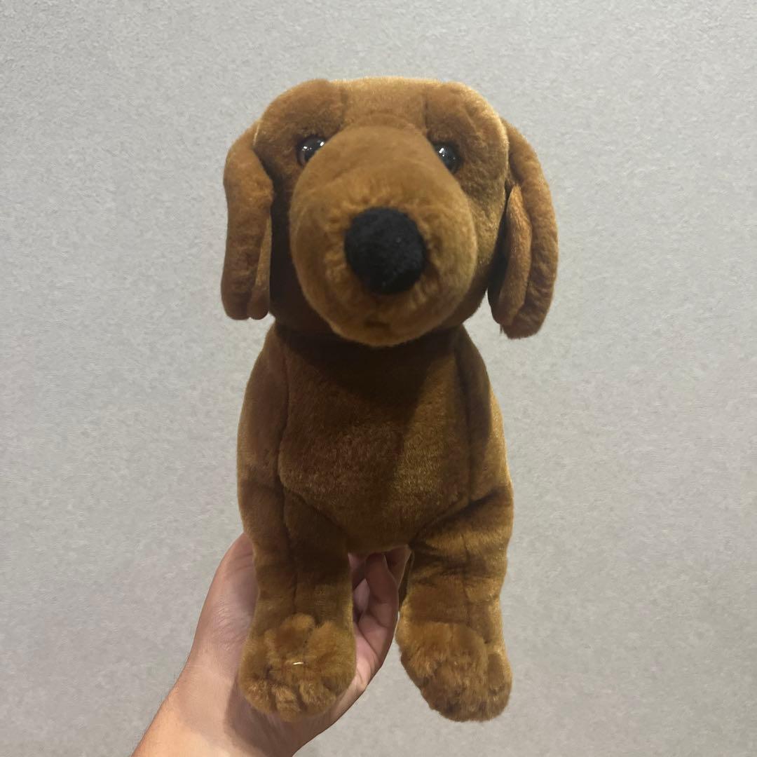 トイザらス アニマル　ぬいぐるみ　犬　ダックスフンド