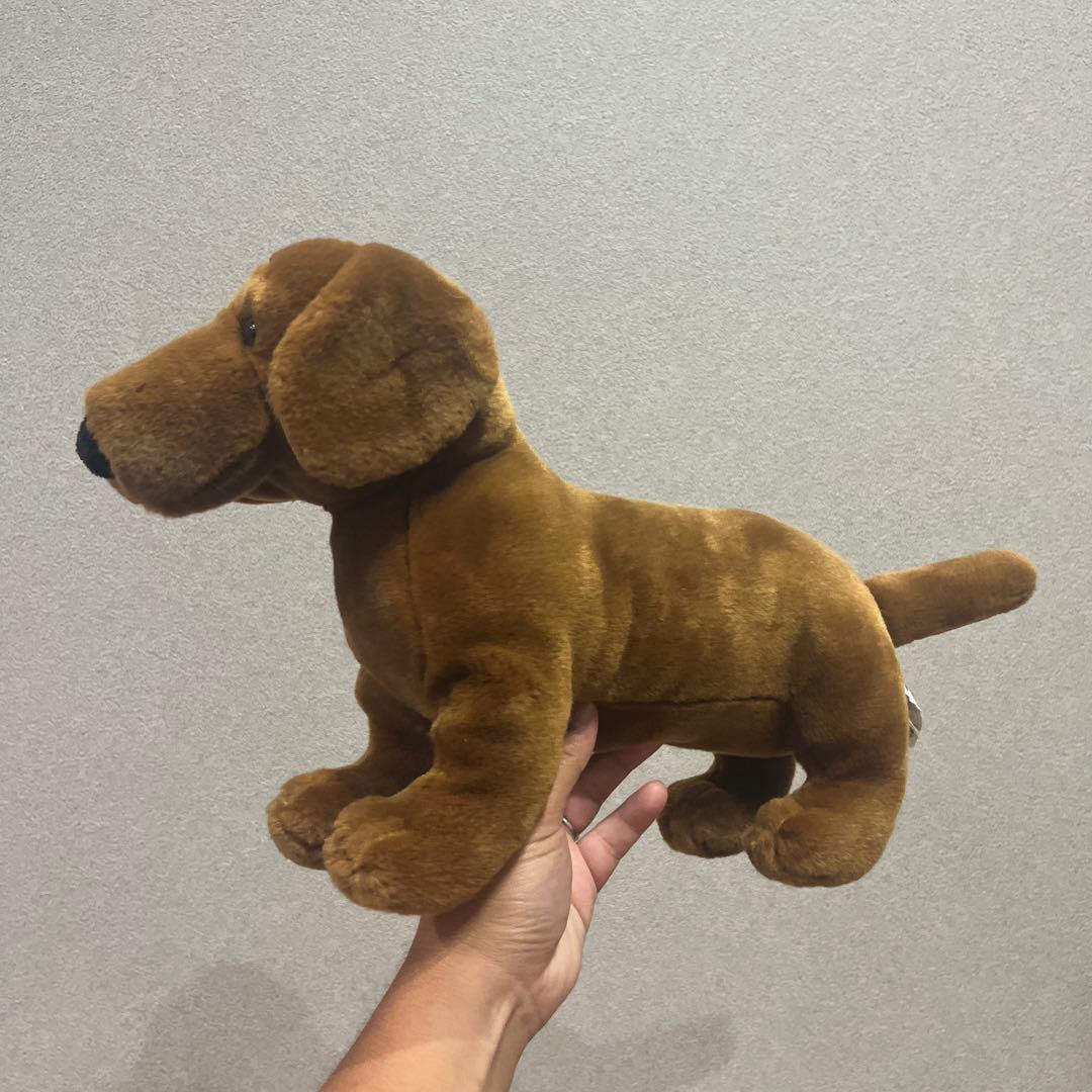 トイザらス アニマル　ぬいぐるみ　犬　ダックスフンド