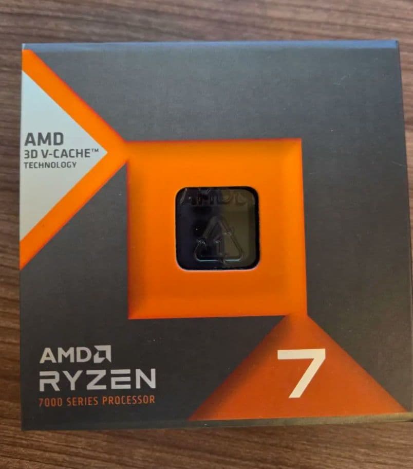 AMD Ryzen 7 7800X3D CPU BOX - メルカリ