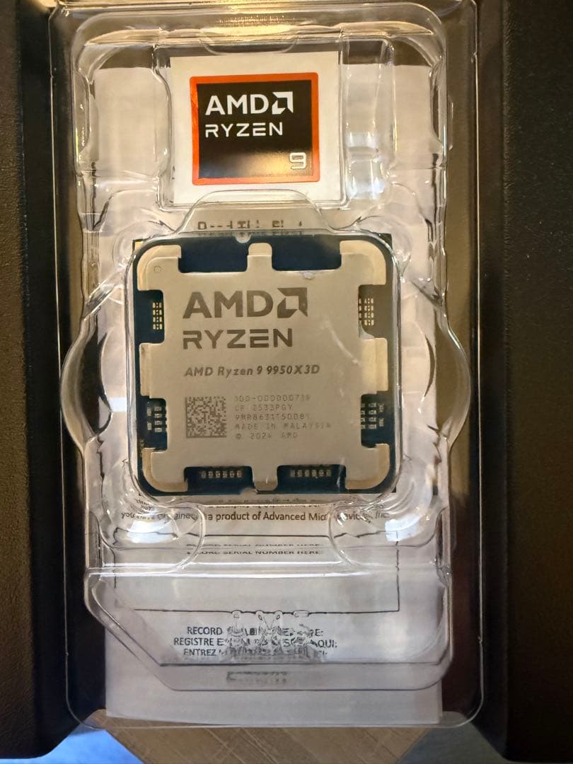 Ryzen 9 9950X3D 〔4.3GHz／Socket AM5〕
