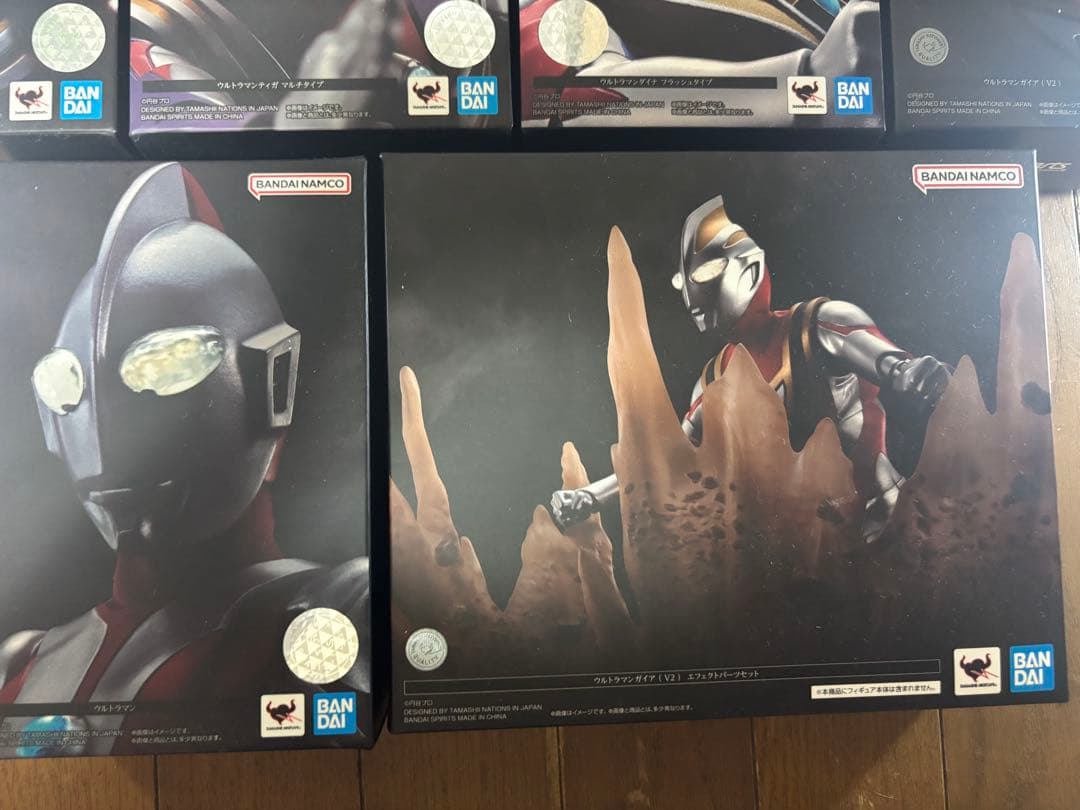 SHFiguarts 真骨頂　ウルトラマンシリーズ7体セット
