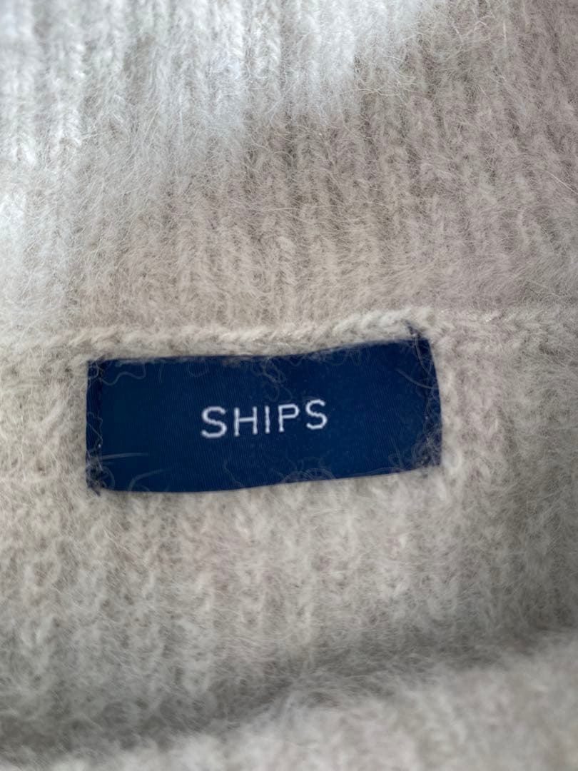 お値下げしました！【ほぼ未使用】SHIPS フォックスニットセーター