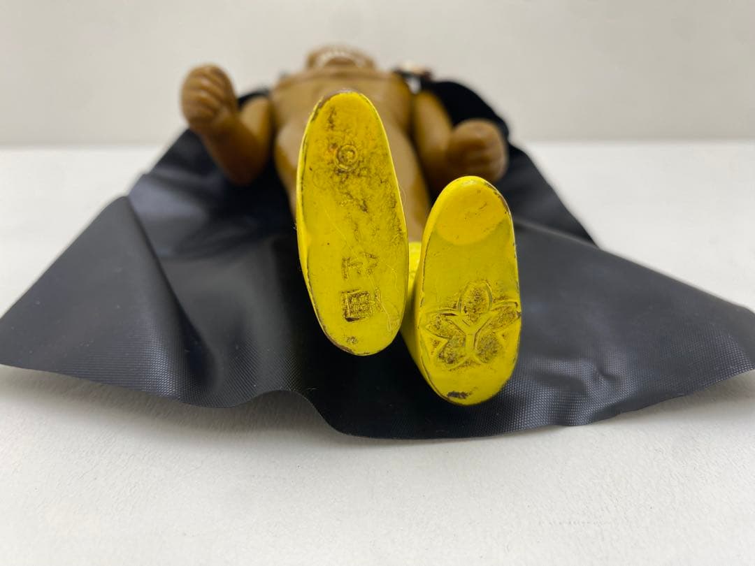 当時物 米澤玩具 黄金バッド ソフビ