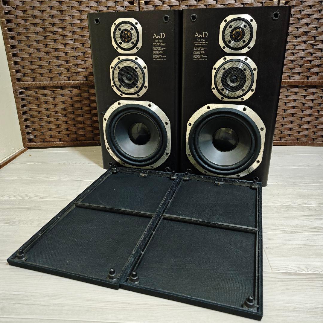 動作品】A&D SS-730 3-way スピーカー 大型 AKAI - メルカリ