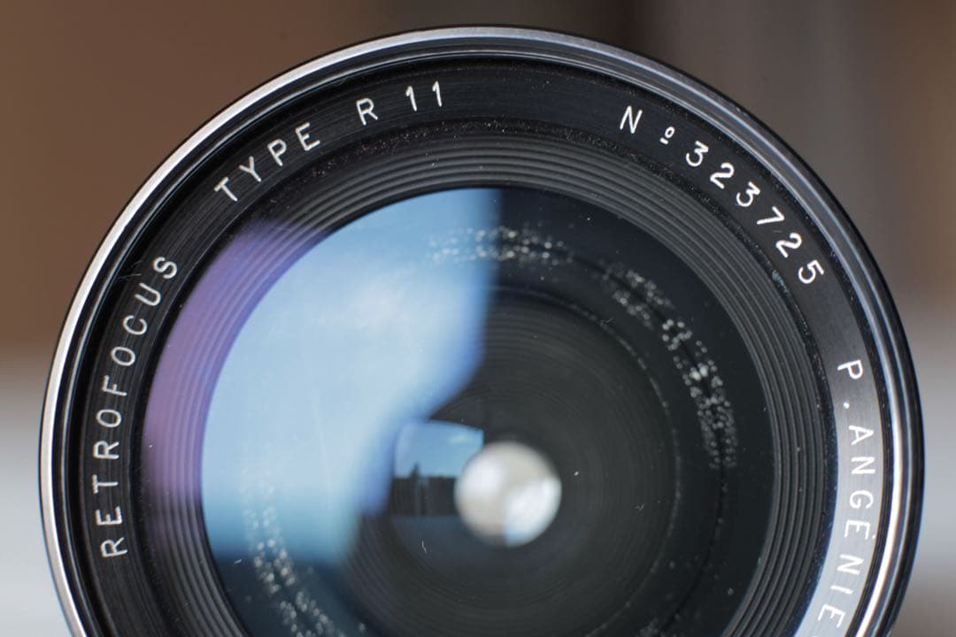 希少名玉。美品 P.Angenieux 28mmF3.5 R11 EFアダプタ付