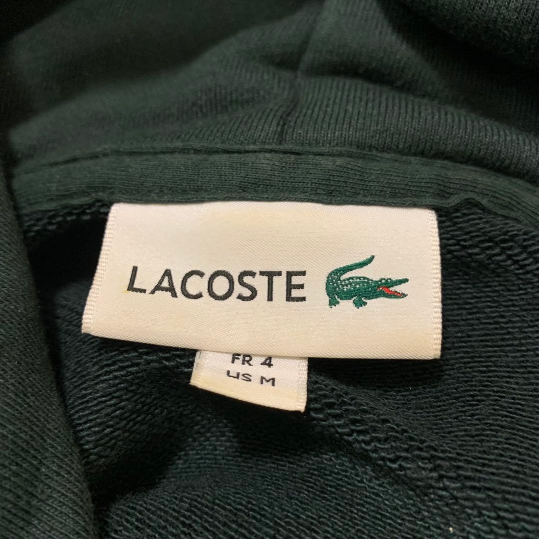 ラコステ】 プルオーバーパーカー 希少デザイン デカワニ スウェット