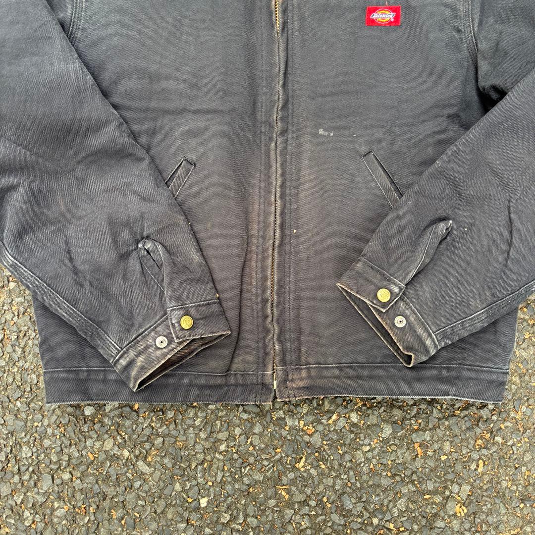 90s〜00s Dickiesディッキーズ デトロイトジャケット ブラック XL