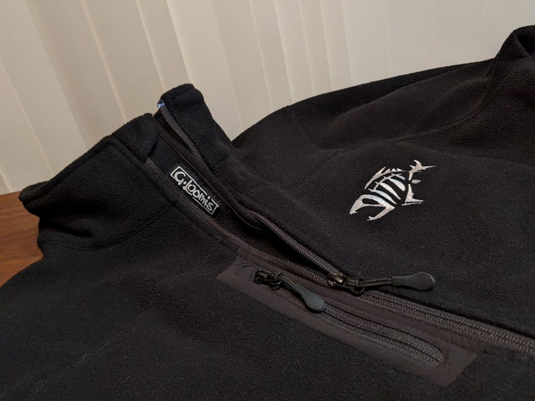 G.Loomis フリース ジャケット アウター ブルゾン 釣り アウトドア 黒