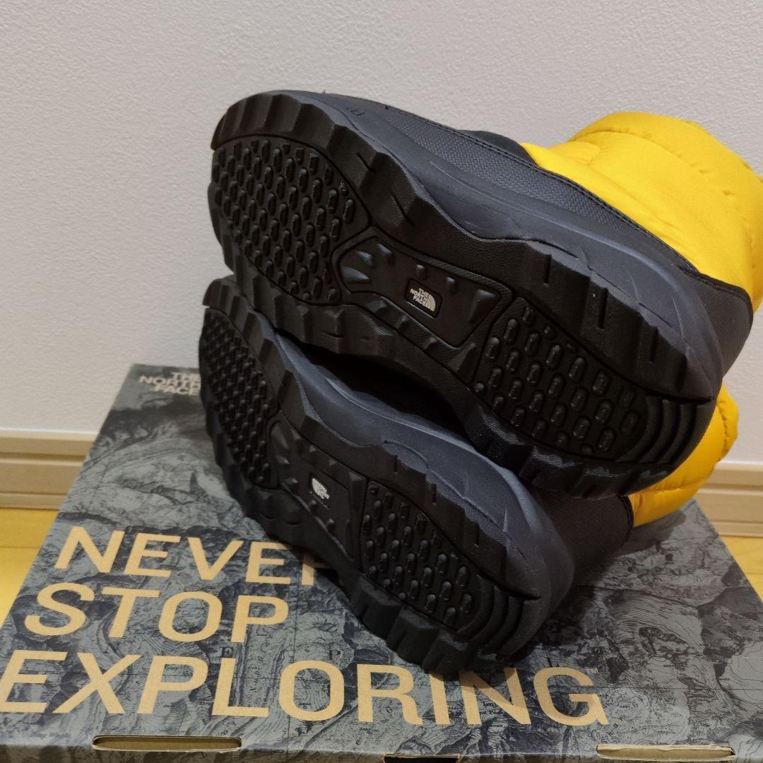 THE NORTH FACE キッズブーツ イエロー/ブラック　22.0cm