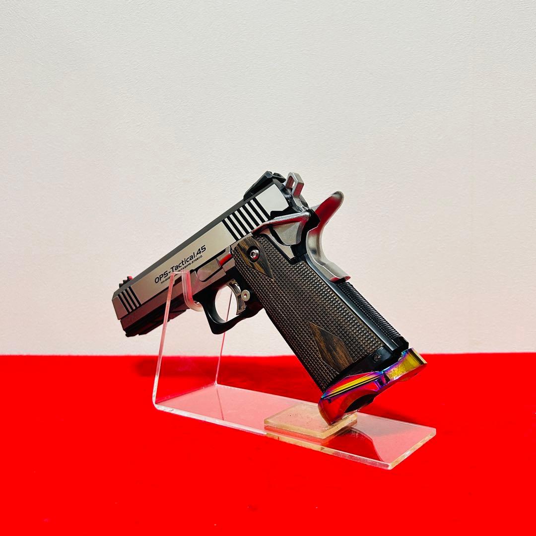 東京マルイ　ハイキャパカスタム　デュアルステンレス　ガスブロ