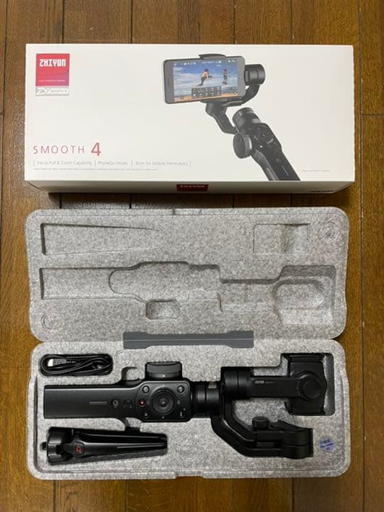 ZHIYUN SMOOTH 4 スマートフォン用 ジンバル Amazon.com: Zhiyun Smooth 4 Gimbal Stabilizer for Smartphone