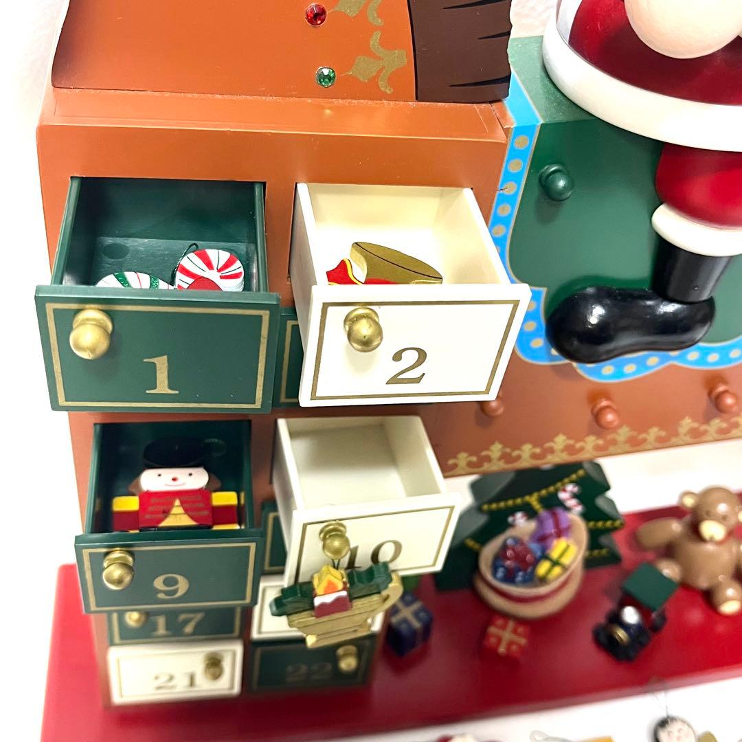 ◼︎美品◼︎コストコ 木製アドベントカレンダー オーナメント24個