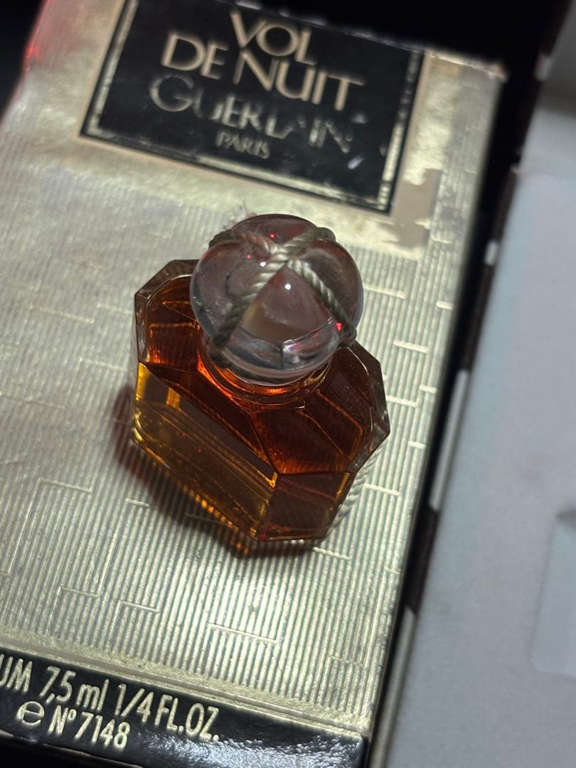 新品未開栓　ゲラン　夜間飛行　タッセル付　パルファム　7.5ml