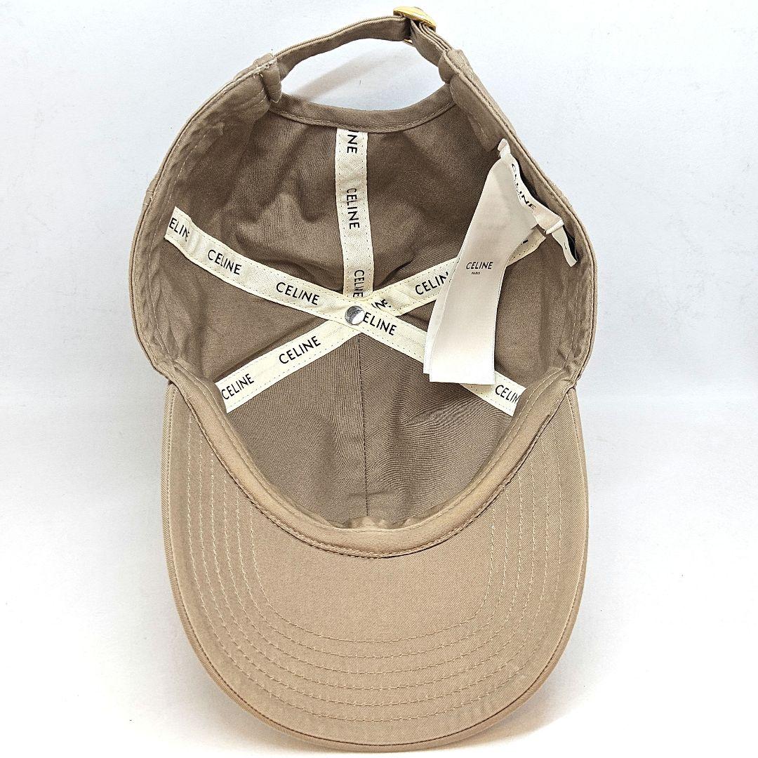 CELINE セリーヌ コットン トリオンフ ベースボール キャップ