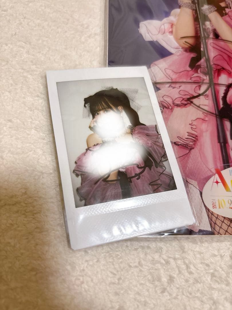 【激レア】月足天音 生誕祭ラッフルくじ 直筆サイン入りチェキ、アクリル