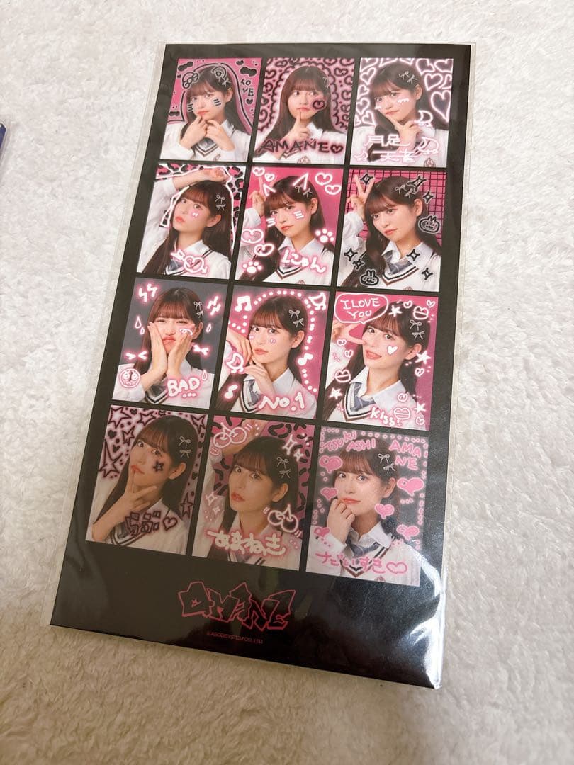 【激レア】月足天音 生誕祭ラッフルくじ 直筆サイン入りチェキ、アクリル