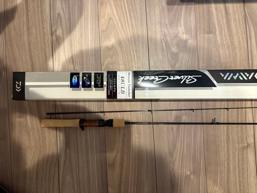 ダイワ　シルバークリーク　ストリームトゥイッチャー48ULB 竿袋　無記入保証書 DAIWA（ダイワ） シルバークリーク ストリームトゥイッチャー 48L