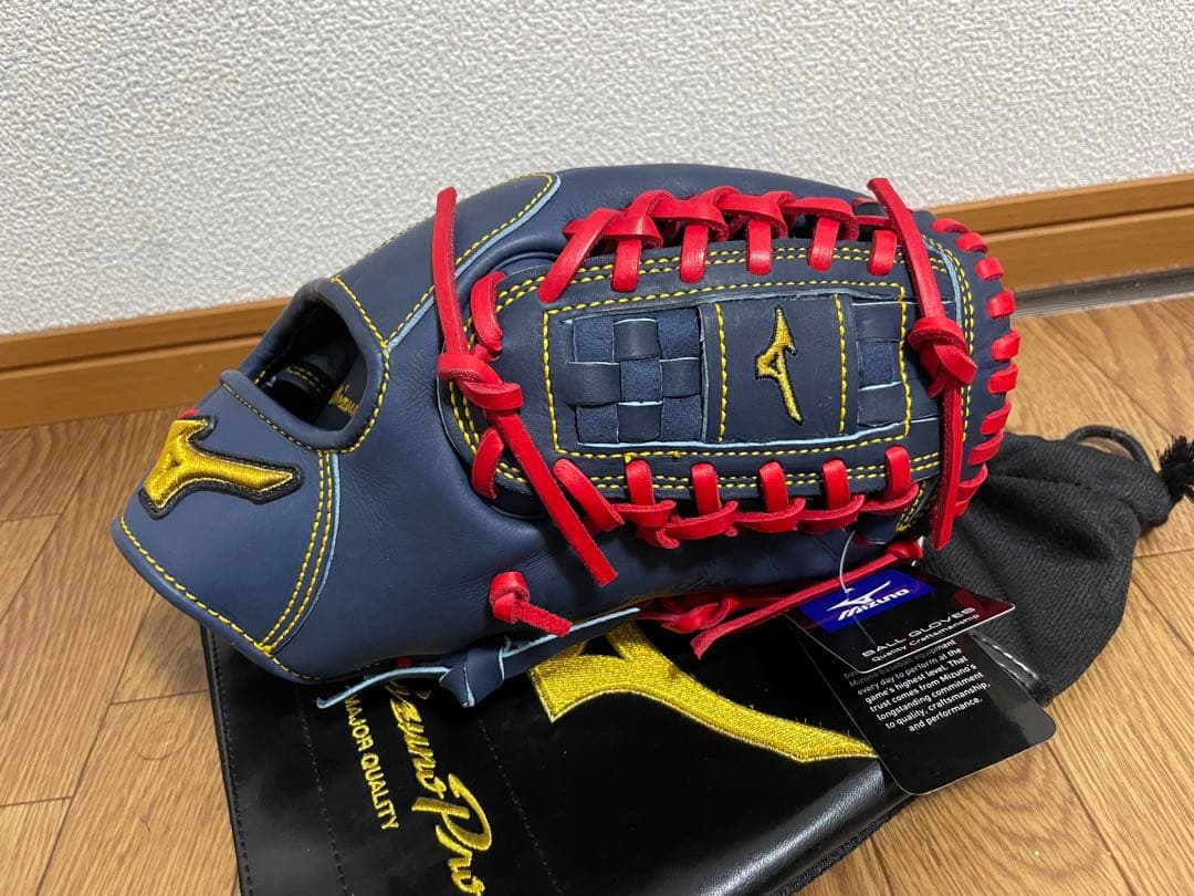 日本未発売！ USA MIZUNO PRO /USAミズノプロの内野用グローブ US仕様】ミズノUSA ミズノプロ 硬式 野球 内野手用 グラブ 11.5インチ