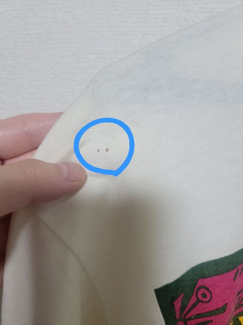 【レア物】真島昌利 Tシャツ OFFBEAT ヴィンテージ　ブルーハーツ