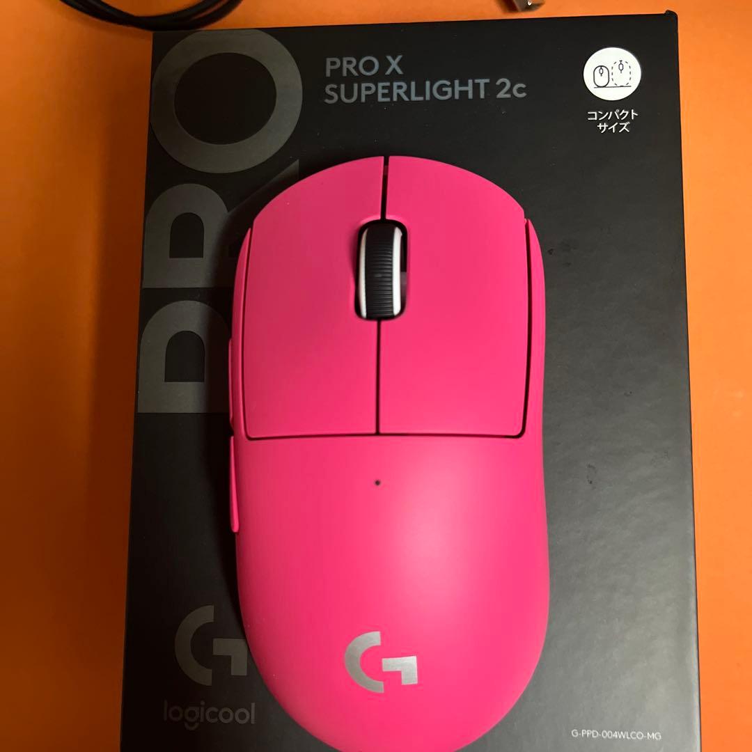 Logicool Gpro superlight 2c マゼンタ - メルカリ
