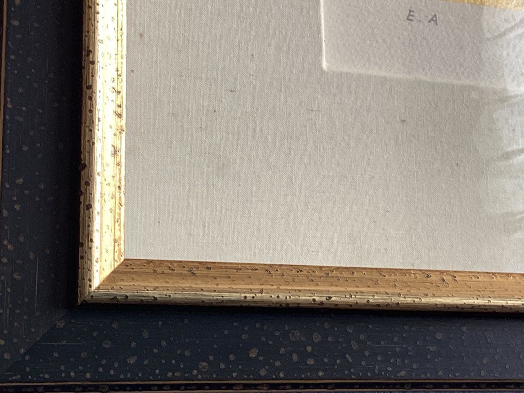 朝富士　宇田荻邨(うだてきそん)日本画 EA(作家保存分) リトグラフ　額装