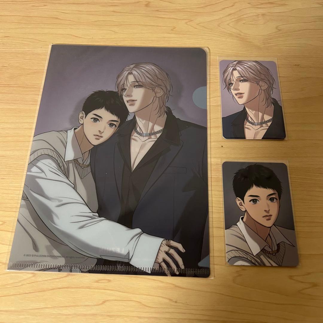 韓国BL JINX ジンクス ヒソン ユング クリアファイル フォトカード