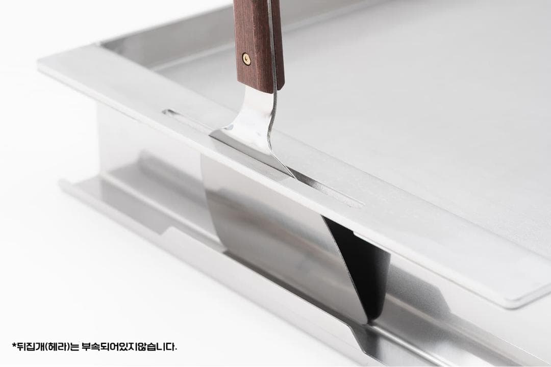 snow peak オタフクソース ステンレスお好み焼鉄板 GR-055-OTF - メルカリ