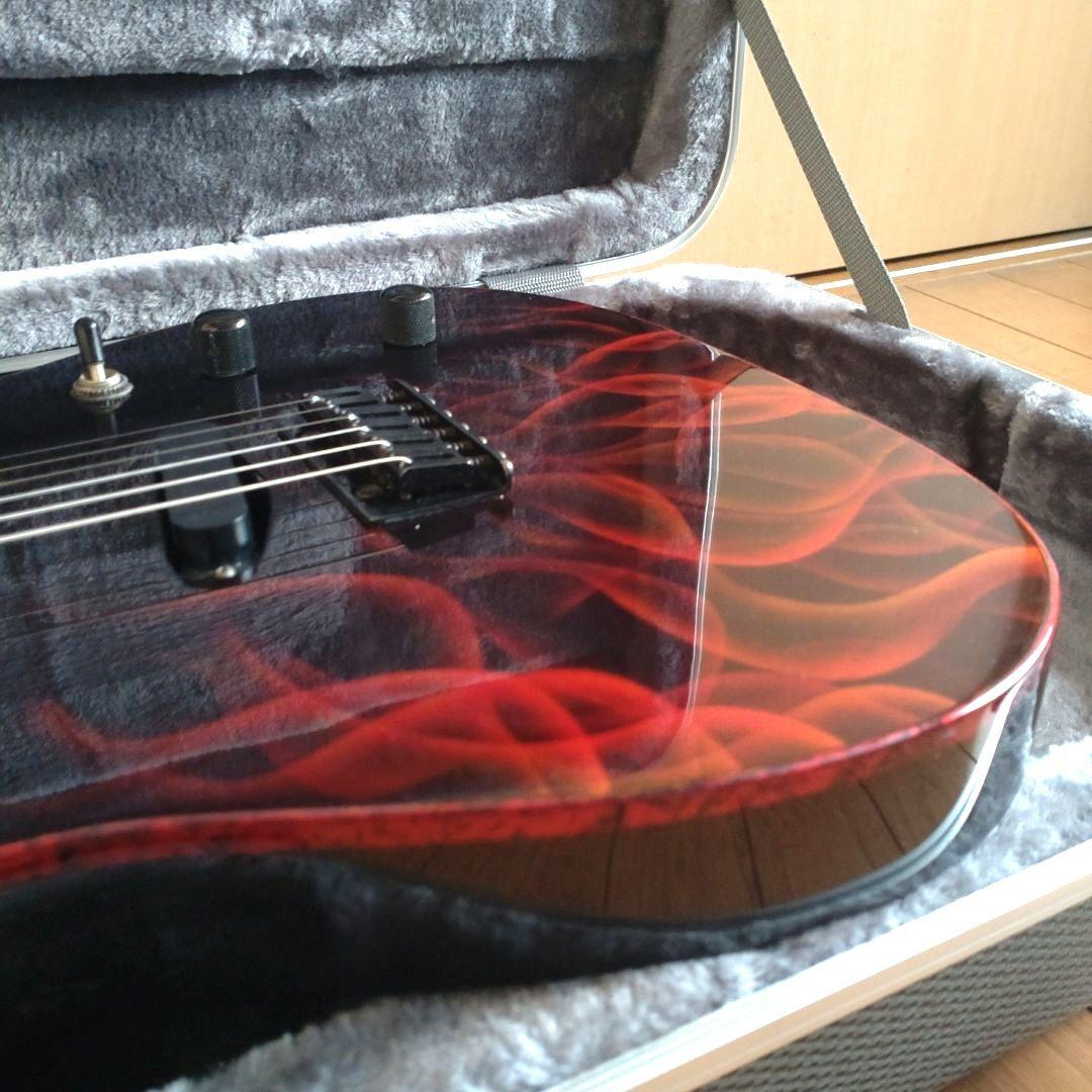 Fernandes ファイヤーフレイム TEJ カスタム【超美品】限定1本