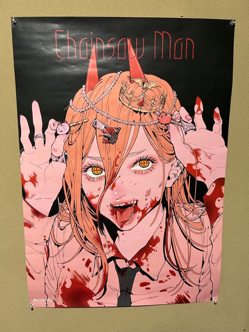 チェンソーマン展 パワー ポスター - メルカリ